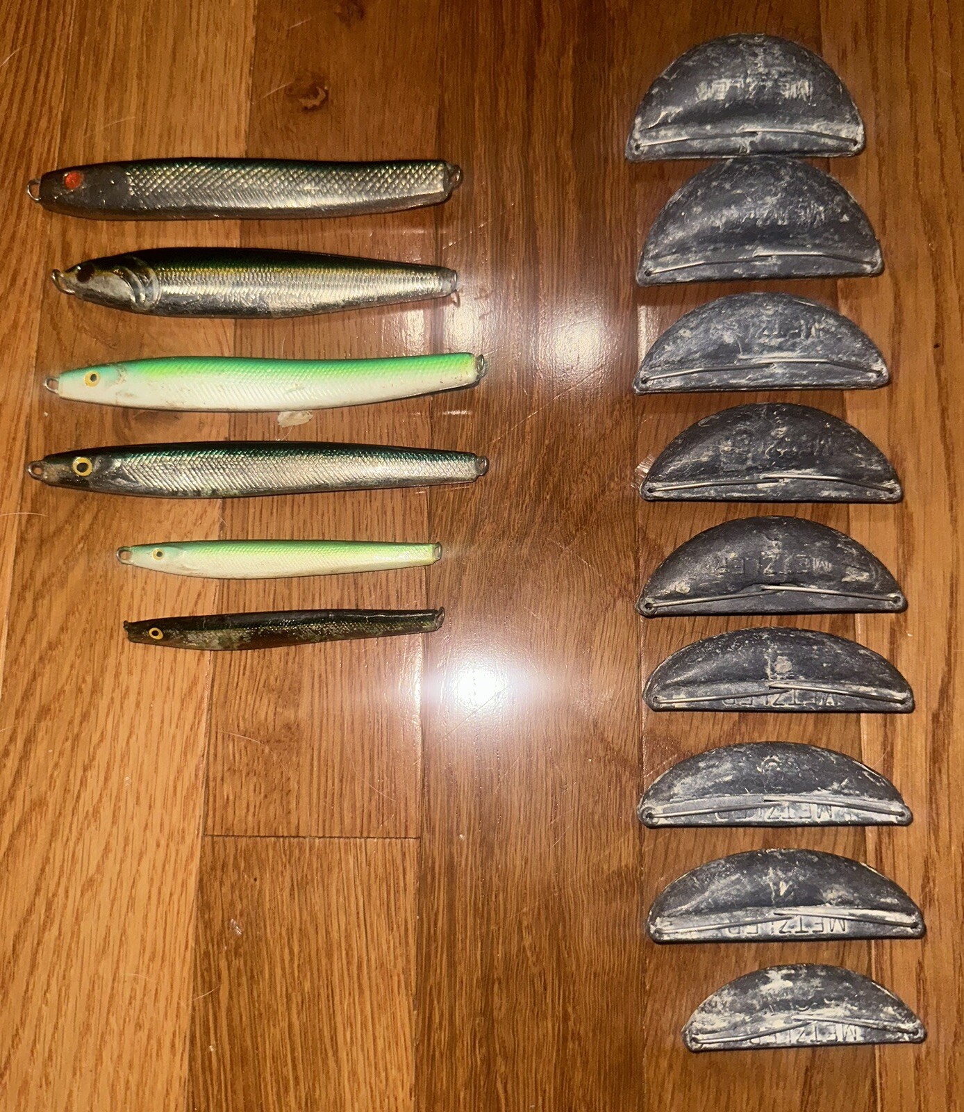 Vintage Metzler Quick Change Mooching Sinker Weights & PT Wilson