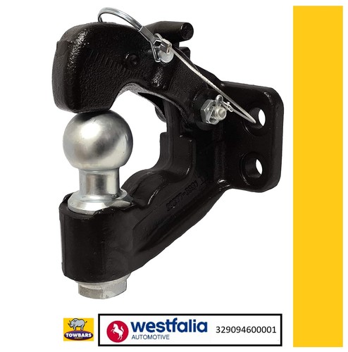 Universal Combition Towing Pintle with Tow Ball & Hitch Hook To Take Towing Eye - Picture 10 of 20