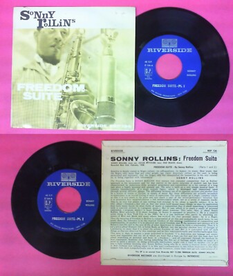 LP 45 7'' SONNY ROLLINS Freedom suite RIVERSIDE 45 E.P. E 136 no cd mc dvd