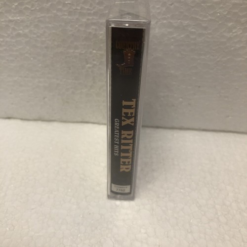 Tex Ritter - Greatest HITS- Cassette - SEALED - Picture 2 of 3
