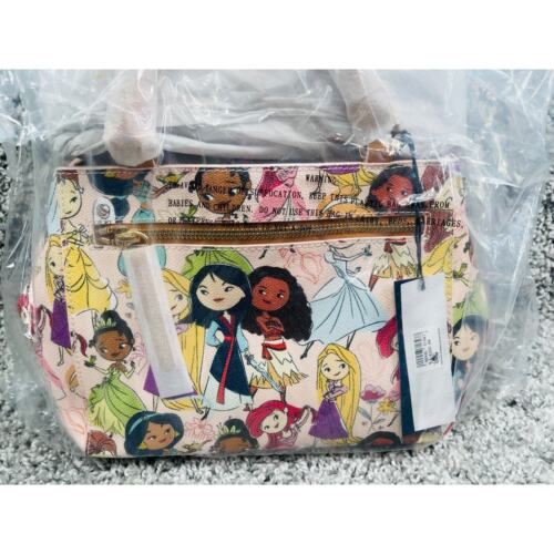 Dooney & Bourke Purse Disney Park Multi Princess Crossbody Satchel Handbag - Picture 2 of 4