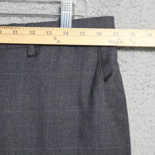 Jos A Bank Travelers 2-Teiler Anzug Herren 40 L Schwarz Wolle Fensterscheibe Hose Passform 34X29 - Bild 19 von 24