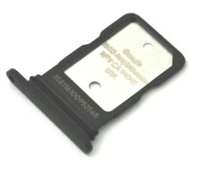 OEM GOOGLE PIXEL 4A 5G G025E REPLACEMENT BLACK SIM CARD HOLDER TRAY