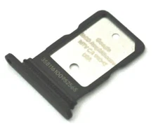OEM GOOGLE PIXEL 4A 5G G025E REPLACEMENT BLACK SIM CARD HOLDER TRAY