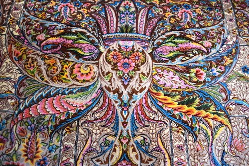 3x5 ft High Quality Silk Rug Blue Peacock Pictorial Design Accent Rug 90x150 Cm - Picture 15 of 21