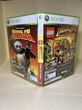 Lego Indiana Jones & Kung FU Panada - Microsoft Xbox 360 Complete + Manuals
