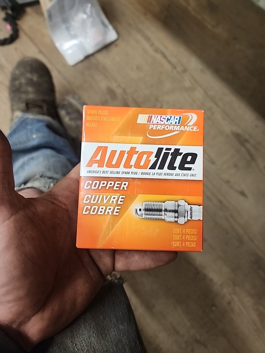 Autolite 437 Copper Non-Resistor Spark Plug - Set of 4