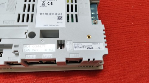 SHARP  ZM-642TA LCD GRAPHIC DISPLAY LCD Control Terminal DC24V 5W Power -NEW - Picture 4 of 8
