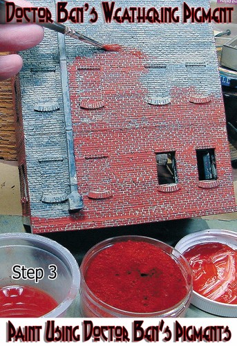 Railroad/Locomotive Weathering Pigment Set (27pcs) & How-To Booklet-Doctor Ben's - Picture 6 of 12