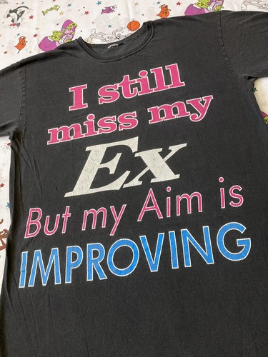 VTG “I Still Miss My Ex But My Aim is Improving” Tee - Bild 3 von 11
