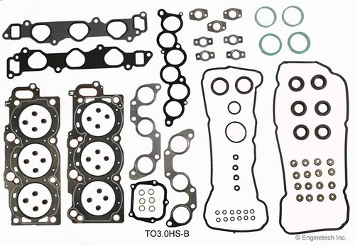 Fits 1998 1999 2000 Toyota Sienna 3.0L DOHC V6 24V 1MZFE - FULL GASKET SET - Bild 2 von 3
