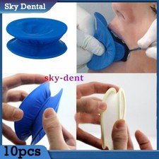 Disposable Sterile Rubber Dam Dental Cheek Lip Retractor Opener Latex Free 10PCS