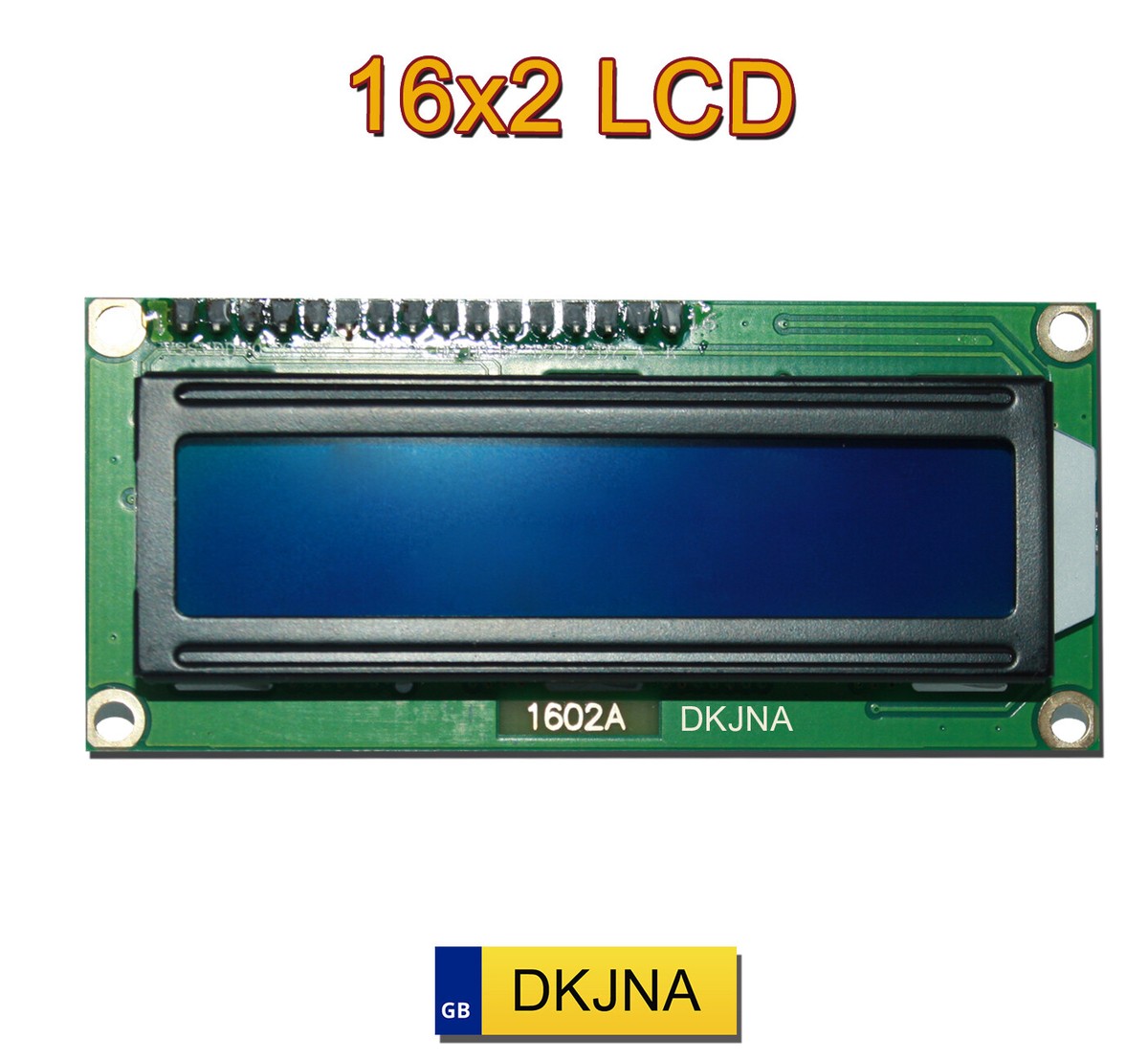 Modulo Display LCD 1602 I2C 16x2 Blu Per Arduino, ESP8266, ESP32, Raspberry Pi