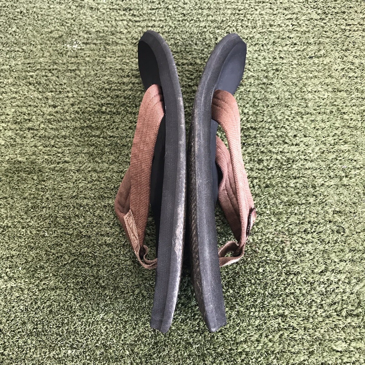 Rainbow Sandals Men s Cloud Sandals Brown Black Men s Small 7.5 women 9 eBay