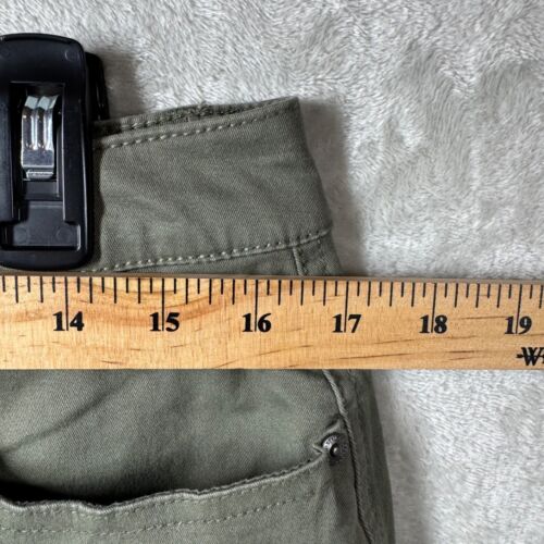 Style & Co. NEW Womens Pants Sz 14P Olive Green Straight Leg High Rise Stretch - Picture 6 of 13