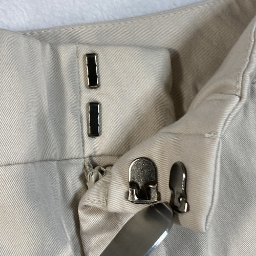 Dockers Hose Damen Größe 12P Vintage Beige Premium Euro Khaki Twill - Bild 16 von 19