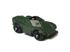 VINTAGE MATCHBOX No61 FERRET SCOUT CAR ENGLAND LESNEY W/ DRIVER NEAR MINT TOY
