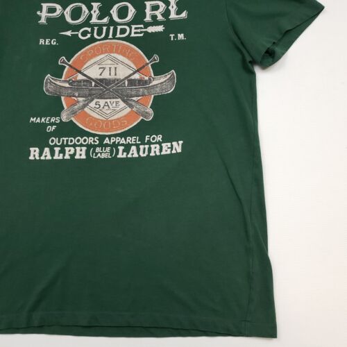 Polo Ralph Lauren Sportler T-Shirt Small Herren grün Kanu Boot Outdoor sehr guter Zustand - Bild 7 von 19