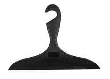 Badezimmerwischer Loano Schwarz praktischer Duschabzieher für streifenfreies ...