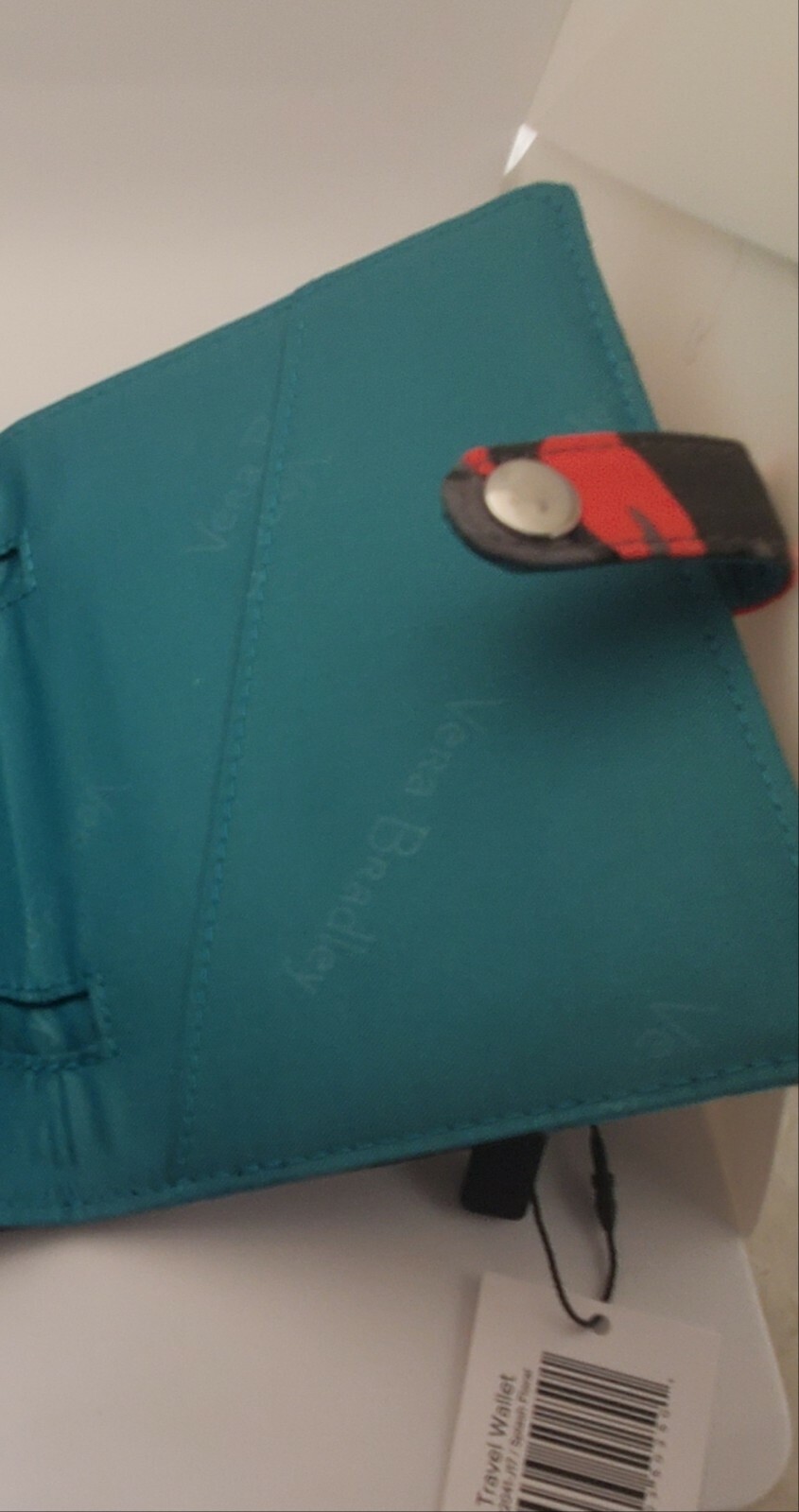 Vera Bradley Travel Wallet Passport Case Splash Floral 4.25 X 6 for