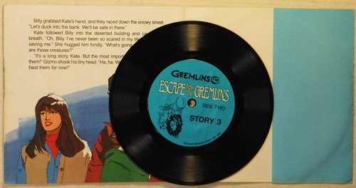 GREMLINS SERIES OF 4 CHILD’S BOOKS AND RECORDS – WARNER BROS/BUENA VISTA - Bild 5 von 6
