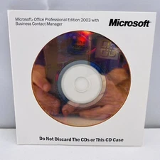 Microsoft Office 2003 Professional Edition w/ Business Contact Manager With Key