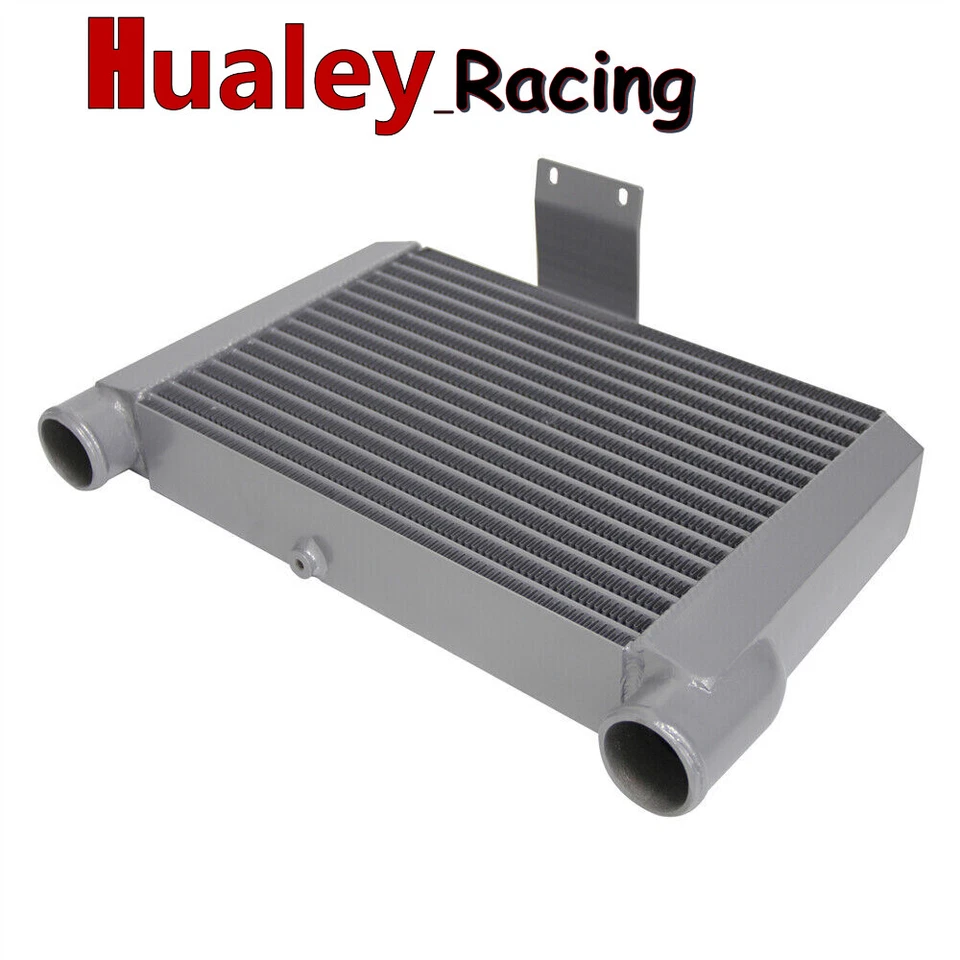 Tamaño del núcleo: 15,3''x11,1''x2,75'' entrada/salida: 2,36"" intercooler de montaje frontal plateado Foto 2 de 4