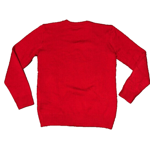 Divided by H & M Men's Christmas Ugly Sweater Have a Meowy Xmas Cat Face Small - Picture 5 of 5