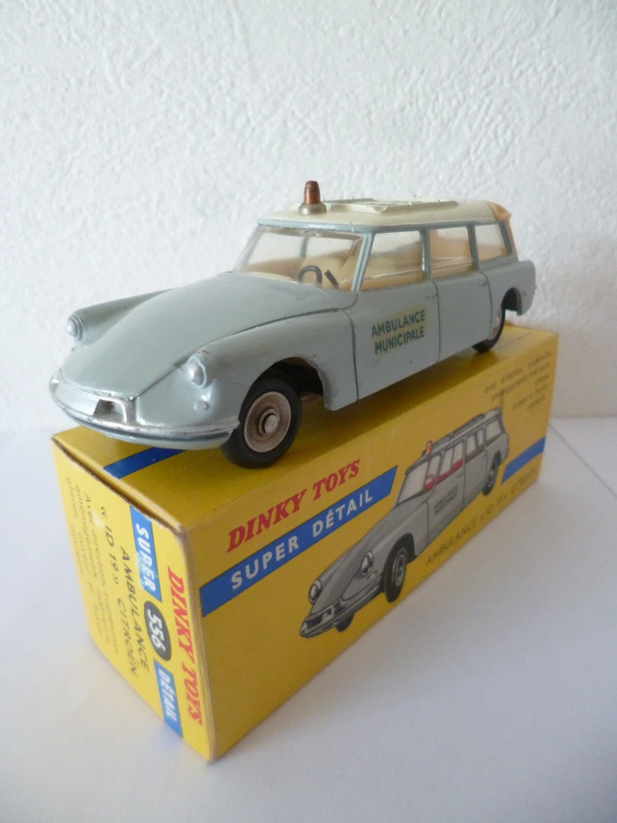 Miniature Citroën ID 19 Ambulance Municipale - 1/43 Dan-Toys - Zamak - Occasion
