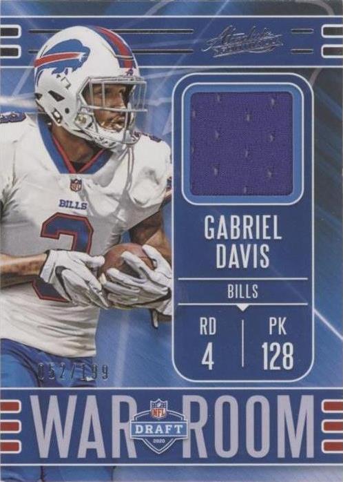 2020 Panini Absolute Gabriel Davis #WM-17 - 1 of 2