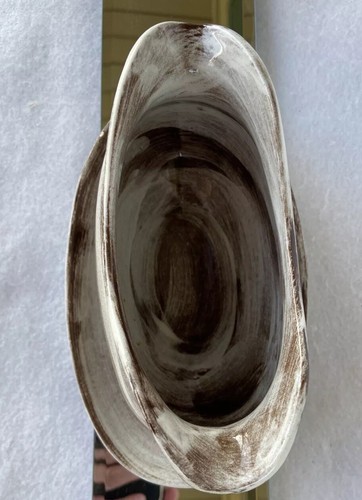 California Pottery SANTA ANITA Vreni gravy sauce serving bowl with double spout - Picture 7 of 13