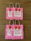 Lot of 4 Holiday 2024 Bath and Body Works Small Size Gift Bags Made In USA