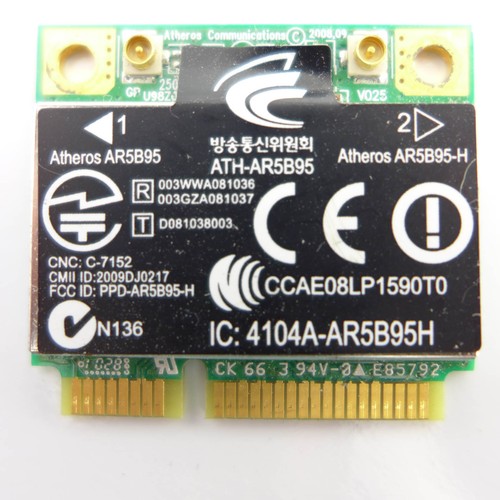 Atheros AR5B95-H scheda wifi wireless wifi card (Half) Mini PCI Express 802.11b/