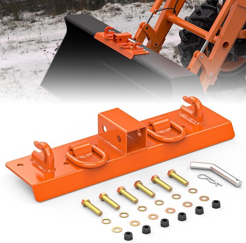 Ganchos de canastilla de tractor con receptor de 2", 3/8" perno en agarre y 1/2" D...  - Imagen 1 de 8