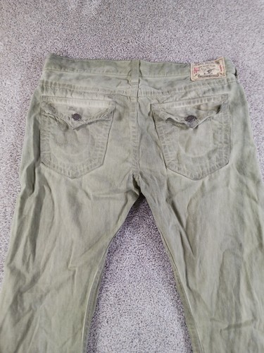 True Religion Ricky 40 Herren Denim Jeans 31,5" Schrittlänge grün Baumwolle - Bild 14 von 19