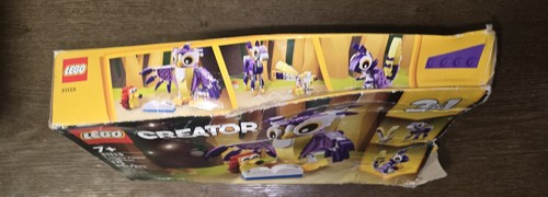 LEGO Creator 3-in-1 Building Set Fantastic Forest Creatures31125 New Damaged Box - Picture 16 of 22