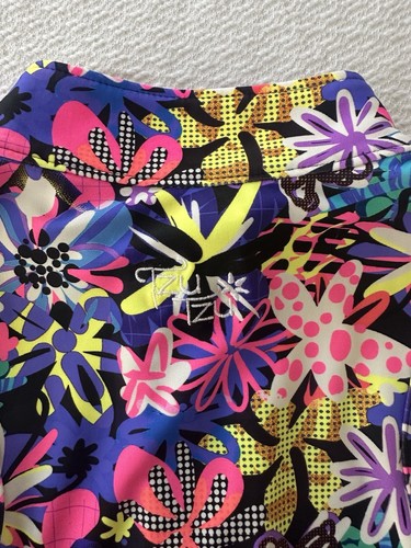 Tzu Tzu Golf Neon Floral Print Sleeveless Athletic Dress Women’s Medium M Mint - Bild 4 von 7