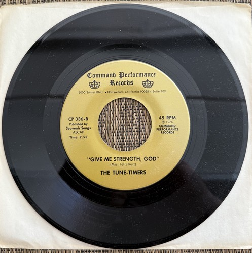The Tune-Timers - Am I Too Young?/ Give Me Strength God- Command Perf CP 334 - M - Picture 2 of 2