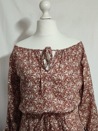 Rare Vintage Laura Ashley Dyers & Printers Made In Wales Maxi Dress 14 - Picture 13 of 24