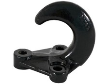 Buyers Drop Forged Heavy Duty Tow Hook Black 12000 Lb 3-bolt Base B076a