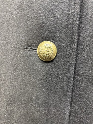 Tommy Hilfiger Damen Pea Mantel Zweireiher Schwarz Wollmischung Gr. Large - Bild 5 von 13