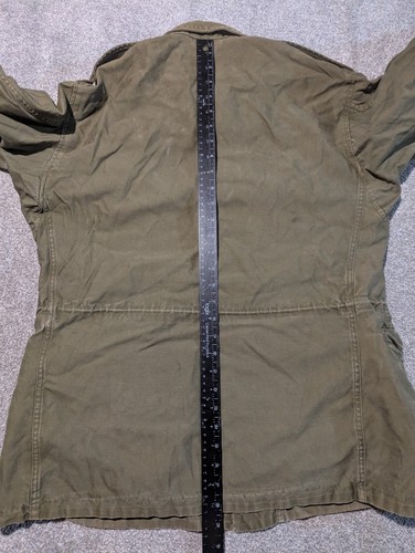 Chaqueta de Colección Ejército de Estados Unidos Para Hombre Pequeña M-1950 Abrigo de Campo Años 50 Militar Guerra de Corea - Imagen 21 de 22