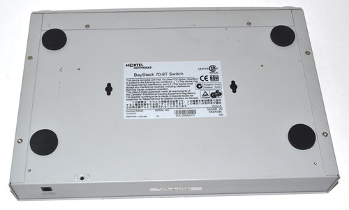 Nortel Networks Baystack 70-8T, 8 Port Fast Ethernet Switch *Used* 206736-A - Picture 4 of 4