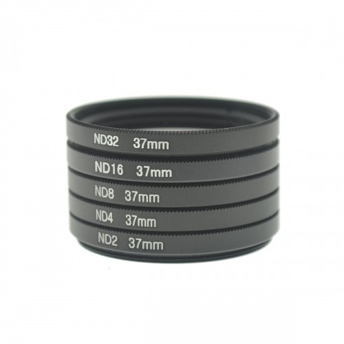 Zestaw 5 soczewek filtr neutralnej gęstości filtr szary filtr ND 37mm do iPhone 11 Pro - Zdjęcie 3 z 4