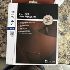 Noctua NF-A14 PWM 140mm Premium Quiet Fan - Brown/Beige