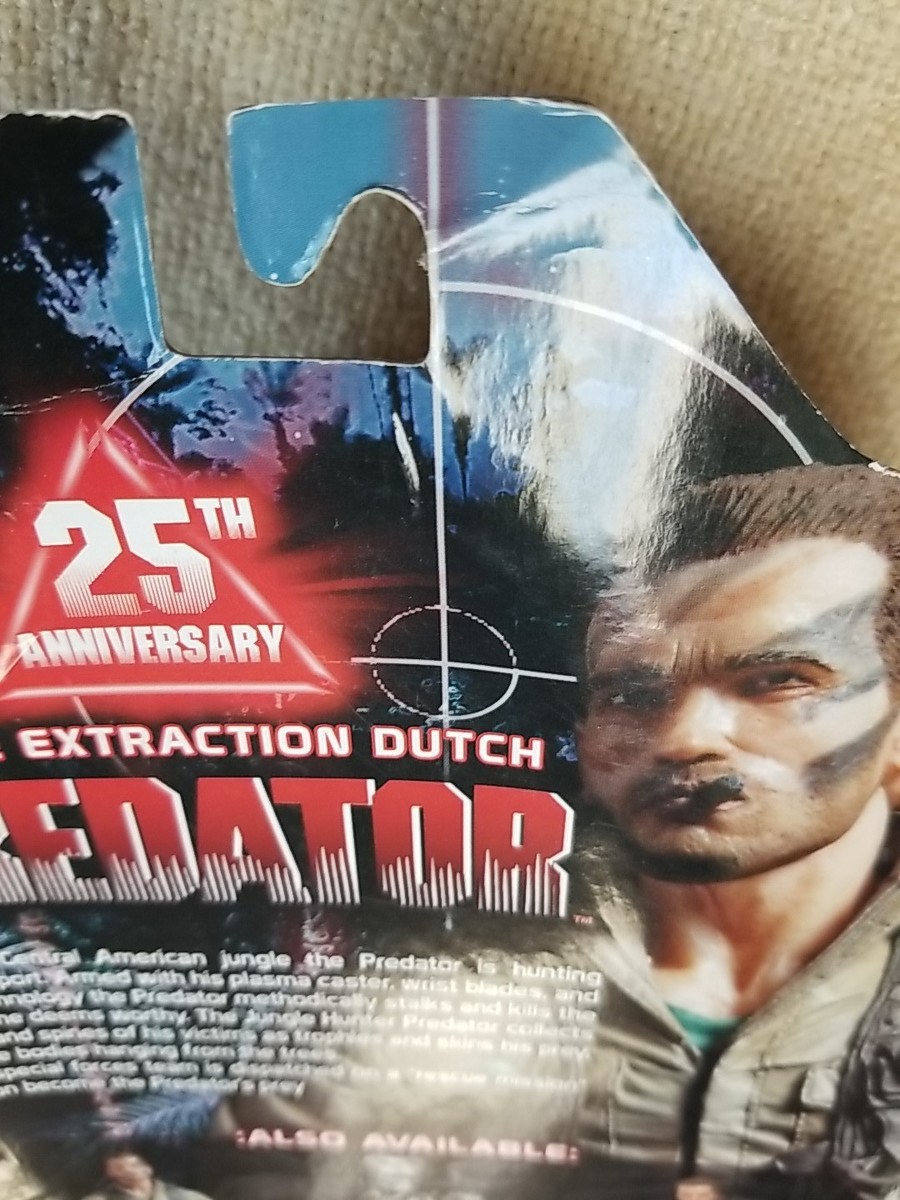 NECA Predator Jungle Extraction Dutch 25th Anniversary Action
