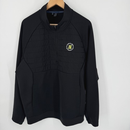 Adidas US Open The Country Club Schwarz Pullover Golfjacke XL Performance - Bild 3 von 6