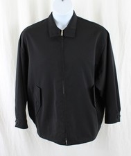 Prada Men's Black Wool Blend Full Zip Long Sleeve Jacket Size US 38