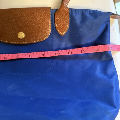 Longchamp Le Pliage Shopping Depose Designer Handtasche Beuteltasche Handtasche royalblau - Bild 11 von 16
