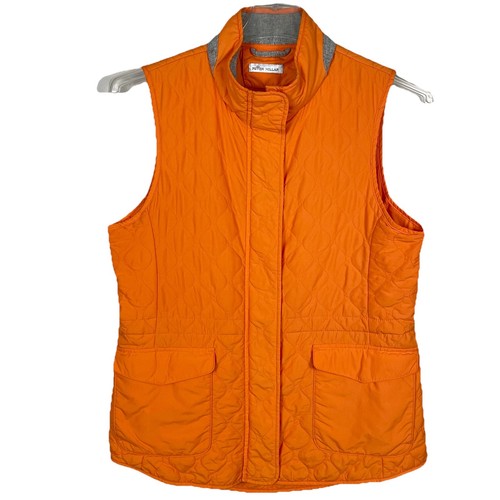 Peter Millar Addison Weste Damen Medium orange gesteppt windabweisend Golf Sport - Bild 1 von 11
